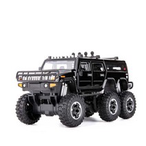 험머 험비 모형자동차 1:32 피규어 합금 수집용 다이캐스트 장식 JS-MNA127, 그린