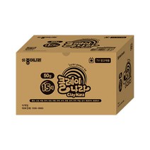 [홈앤스쿨] 종이나라 50g 클레이나라 15색 세트
