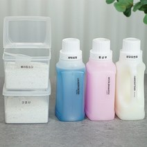 [비다하우스] 세제소분용기 가루 세제통, 옵션13가루세제라벨지