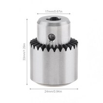 0365mm JT0 Mini Drills Chuck Taper Mounted Micro With Key Lathe Tools Accessories, 한개옵션0