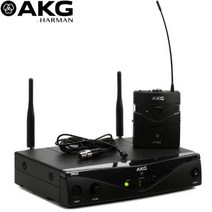 [AKG] WMS420 무선바디팩시스템 SR420 무선수신기 +P420 벨트팩 C417핀마이크 (핸드 벨트팩 헤드셋마이크 변경가능), 수신기+HT420 핸드헬드송신기