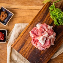 국내산 한돈 암퇘지 막고기 자투리고기 한돈잡고기 잡육 600g, 1개