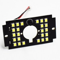 차량용 LED IR 라이트 보드 트럭 버스 후면보기 카메라 야간 투시경 12V, 02 24 led_01 12V