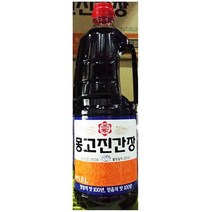 부천몽고 진간장 1.8L 8개 가정 식당 업소 식자재 식재료