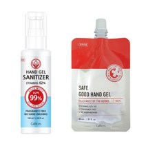 칼리코스 휴대용 손소독제 세정제 스프레이 튜브 젤 (4+1) 관공서 은행 유치원 손세정제, 5개, 100ml