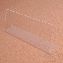 VEDANA 가로단면쇼케이스 300X100MM 아크릴꽃이