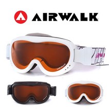 에어워크(AIRWALK) 에어워크 AW-617 주니어/여성용 보드고글 스키고글, 화이트