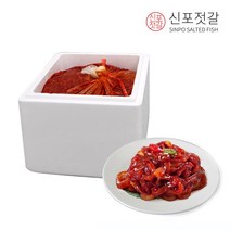 신포젓갈 젓갈 업소용 식당용 오징어젓갈 10kg 중용량, 비빔 낙지 10kg