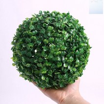 socean 그린 인테리어 인조 잔디볼(18cm) (파릇새싹) 행잉 플랜트 테라리움 그린테리어 숲 만들기 까페 가든 매장 조