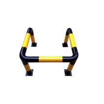 스틸 U 볼라드: 115-H 900-L 1500-2T 매립식 로켓트이동형 회색 U자형 삼각볼라드 우레탄 전선보호대 전선보호 과속방지턱 코너보호대 접착식