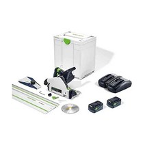 페스툴 테이블쏘 Festool TSC 55 5.0 KEBI-Plus/XL-FS Battery Plunge Saw 18 V / 36 (2 x V) 160 mm (577391) Bru