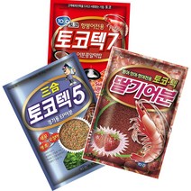 다사가 토코 떡밥 토코삼합 토코텍7 딸기어분 토코텍5 세트, 토코삼합토코텍5+토코텍7+딸기어분, 1세트