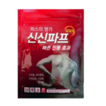 신신제약 신신 파프 핫 파스, 5개입, 90개