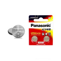 파나소닉 LR44 알카라인 코인 건전지 1.5V (LR44/A76) -2알, 파나소닉 LR44-2알