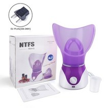 페이스 스티머 딥 클렌저 미스트 스팀 스프레이 홈케어 피부관리, 보라색-220v