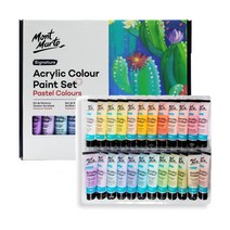 몽마르트 파스텔 아크릴 물감 세트 36ml 24색 신상품