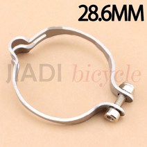 MUQZI자전거 브레이크 케이블 클램프 시프터 라인 버클 254 286 318 349mm 레트로 자전거 부품 액세서리용 고정 링, 28Point6