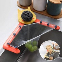 걸이식 음식물망 물기제거 거름망 2개 음식물처리, 그린 거치대+망50P