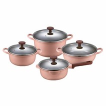 PN풍년 블리스 라레트로 IH 4종 냄비세트 인덕션 가능, 없음