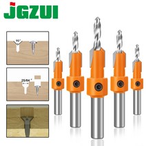 1pc 8mm 샹크 HSS 목공 카운터 싱크 라우터 비트 스크류 추출기 나무 밀링 커터에 대한 Remon 철거|Drill Bits|, 4X8