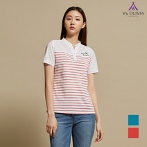 올리비아로렌 [비비올리비아] 반카라 스트라이프 티셔츠 VVCASWM4111