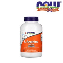 나우 푸드 L 아르기닌 프리폼 필수 염기성 아미노산 500 mg 베지캡슐 250정