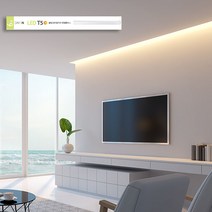 데이온 T5 LED바 간접조명 무드등, 20W 1200mm전구색