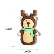 고양이 발 곰 보호 커버 큐티클 네일 니퍼 클리퍼 클로 안티 가을 아트 트위터 죽은 피부 가위 케이스, 08 deer