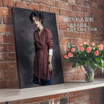 동양화 화판 캔버스 100호 무지 액자 사진 커스텀 프레임리스 프린팅 아트 캔버스 심플 확대 포토 플로어 액자 벽걸이, 04 원목 장부묘장배