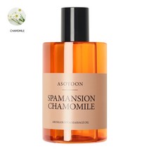 아소윤 스파맨션 바디오일 마사지오일 케모마일 400ml, 히노키향