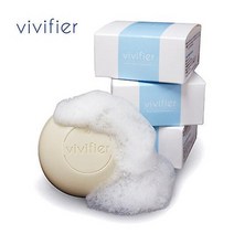 VIVIFIER(비비피에) 수소 비누(1ea) 마스크 트러블 여드름 순한 특허받은 항산화 클렌징, 1개
