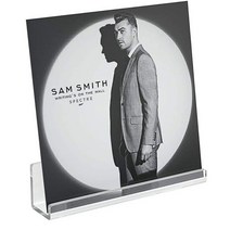 2개입 LP거치대 1+1 LP 거치대 CD거치대 벽걸이 아크릴 전시대 수납장, 투명 1+1, 본상품선택