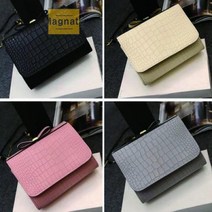 mag4 여성 가방 학생 미니크로스백 뱀피 여자 캐주얼백 무늬