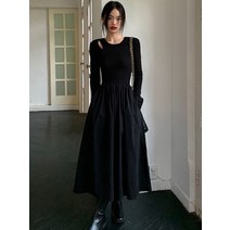 쉬폰 미디 드레스 여성 할로우 아웃 스트리트 크리에이티브 슬림 엠파이어 파티 패션 부드러운 스타일 빈티지 여성 봄