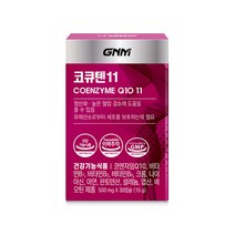 GNM자연의품격 코큐텐11 코엔자임Q10 11, 30정, 1개