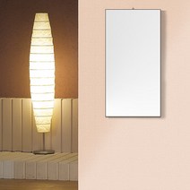 우드웰 벽걸이 보급형 거울 300 x 600 mm, 월넛