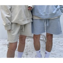 남녀공용 피그먼트 아일렛 남자 반바지 팬츠 4컬러