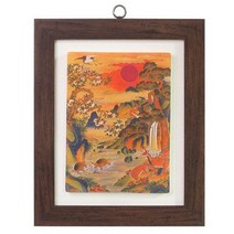 박씨상방 도자기 액자 대십장생