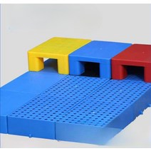 플라스틱깔판 빠레트 파렛트 저온창고 파레트, 120x40x10CM플랫(검은색)접합가능