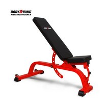 [바디스톤] FID-350 8단계 각도조절벤치, 색상:블랙