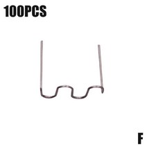 플라스틱 용접기용 핫 스테이플러 100 개 자동차 범퍼 수리 용접 기계 핫멜트 도구, [05] F