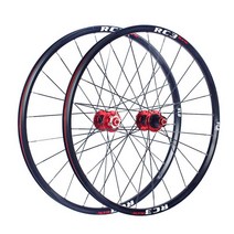 자전거 알루미늄 휠 산악 로드 바퀴 림 전후바퀴세트, 26 RW3 블랙드럼/블랙링 /알루미늄 허브