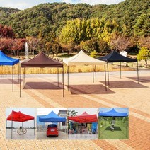 야외용 캠핑 대형 천막 풀세트 바캉스 대형 캐노피 3x6, DZ천막3X6ㅡ크림