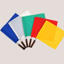 컬러깃발 청기백기 체육대회 응원 신호기 DD-12367 *154785047KN, 화이트