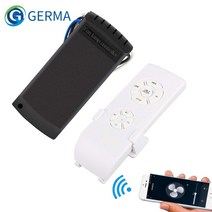 천장 실링팬 타프팬 천정선풍기 저소음 FUNSHION-Wifi 팬 스마트 원격 제어 스위치 타이머 속도 제어기 Alexa Google Home AC 110V 220 v와 함께 작동