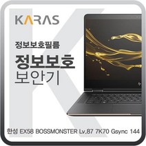 TQH376416Lv.87 7K70 144용 Gsync 한성 블랙에디션 EX58 BOSSMONSTER 정보보안필름