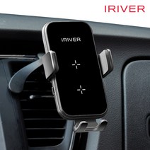 아이리버 차량용 핸드폰 고속 무선충전 거치대 ICR-LQ40 듀얼코일, +시거잭충전기