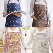 강낭콩 써클 방수앞치마 생활방수 일반원단보다흡수안됨 사이즈넉넉 앞치마, 1장, 네이비
