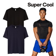 쿨론 쿨티 슈퍼쿨 반팔 기능성 쿨티셔츠