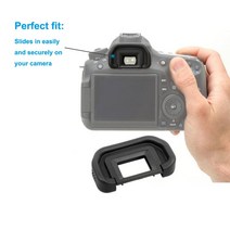 뷰파인더 LXH EC 고무 아이 컵 뷰 파인더 캐논 EOS 80D 마크 II, 한개옵션0